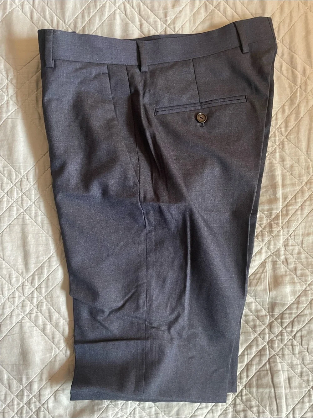 J. CREW Ludlow Slim-fit suit pant in Italian wool Deep Paci 31 $250 NWT 43966
